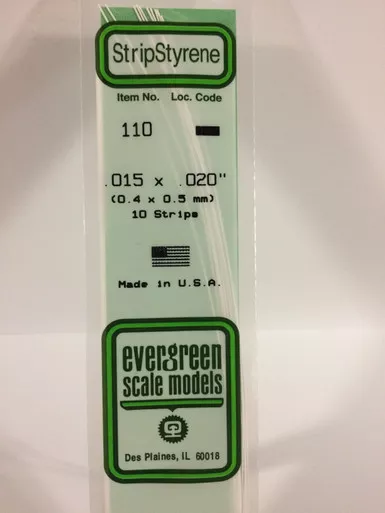.015 x .020 Strips (10)