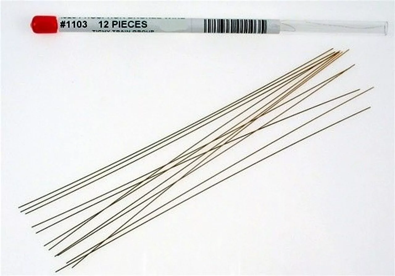 .020 Phosphor Bronze 8” Wire (12 pieces)