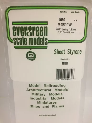 .040 x .060 V-Groove Siding SP