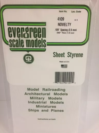 .040 x .109 Novelty Siding SP