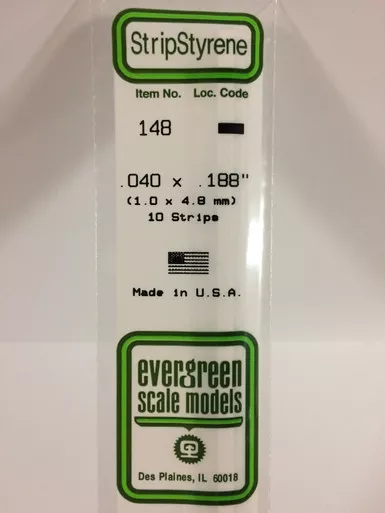 .040 x .188 Strips (10)