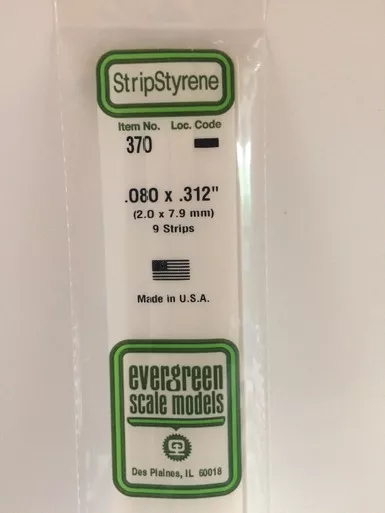 .080 x .312 x 24 Strips (9)