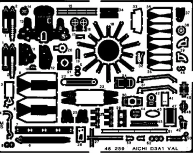 1/48 Aircraft- Aichi D3A VAL for HSG