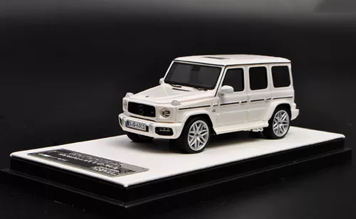 1/64 Motorhelix Mercedes-Benz Mercedes G-Class G-Klasse G63 AMG (Pearl White) Car Model Limited 499