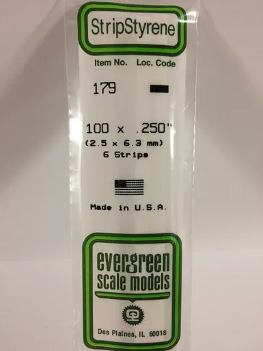 .100 x .250 Strips (6)