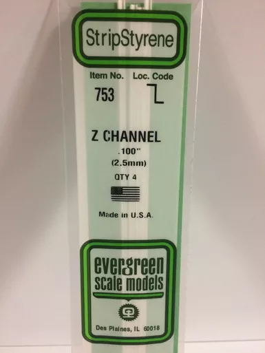.100 Z-Channel (2.5mm) (4)