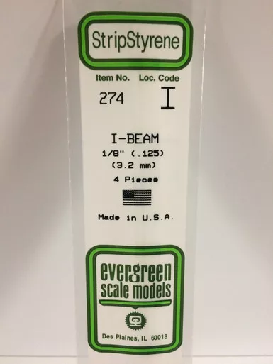 .125 I-Beam (3.2mm) (4)