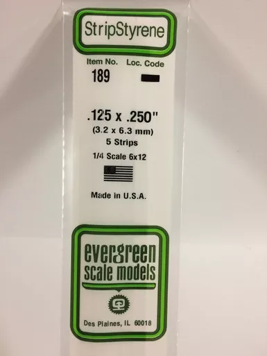 .125 x .250 Strips (5)