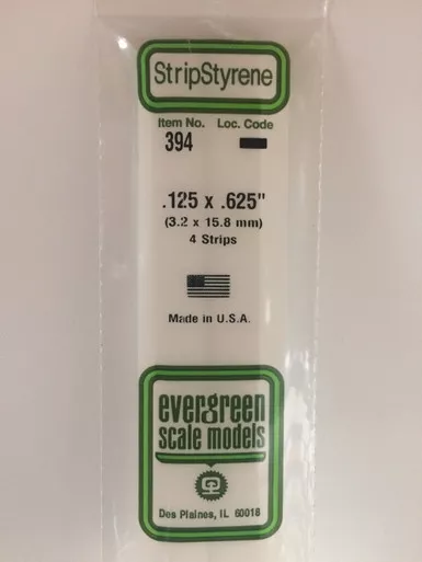 .125 x .625 x 24 Strips (4)