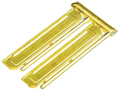 Detail Associates 101303 HO Scale Brass Sunshades -- EMD Wide-Cab