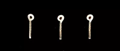 Detail Associates 2206 HO Scale Formed Wire Eye Bolt Lift Rings