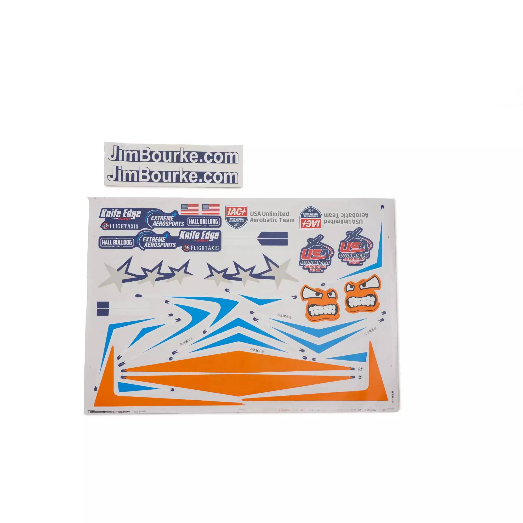 E-flite Decal Sheet: Extra 330 SC 1.3m