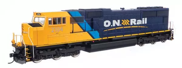 Walthers Mainline 910-11014 HO Scale EMD SD75I Standard DC Ontario Northland #2104
