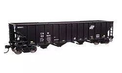 Walthers Mainline 910-57804 HO 50' 4-Bay Hopper - C&NW #63614