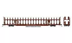 Walthers Mainline 910-8039 HO 89' Auto Rack - Illinois Central #901192